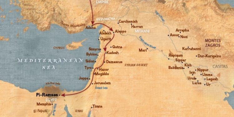 Di dîrokê de yekem peymana kevnar ya aştiyê; Peymana Kadeşê
