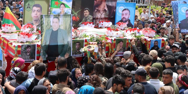 Li Qamişlo 7 pakrewanên azadiyê hatin oxirkirin
