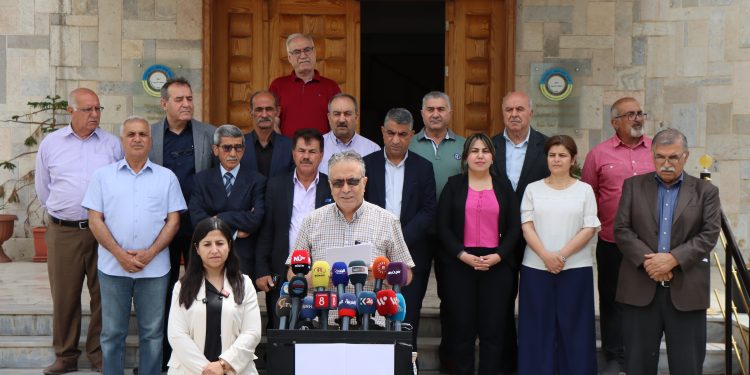 Partiyên Kurdî sînordarkirina temsîliyeta Kurdî bi çar kursiyên lawaz red kirin