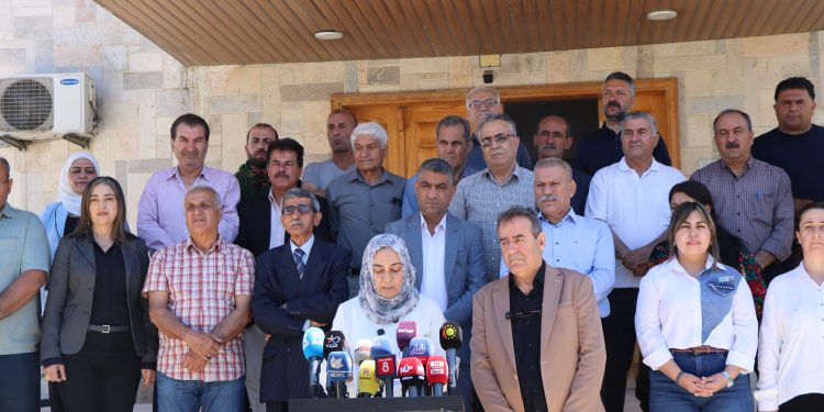 Partiyên Siyasî ên Kurd daxuyaniyeke çapemeniyê dan