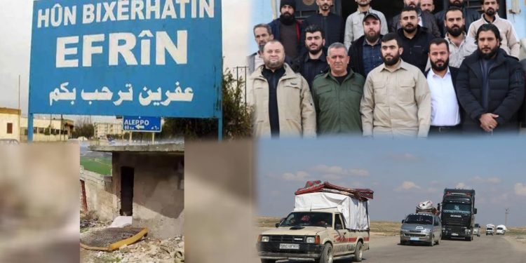 8 sal koçberî, vegerek neewle: Efrîn di navbera peyman û rastiyê de
