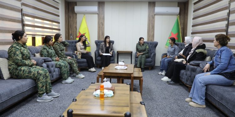 ‘Di nameyên jinên Rojhilata Navîn de xwestin rastiya hêza jin bi têkoşîna YPJ’ê nîşan bidin’