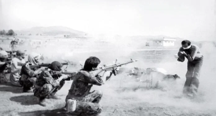 Rejîma Îranê di 2’ê Hezîrana 1983’an de 59 kes bidarve kirin