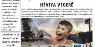 PIŞTÎ 8 SALAN JI DAGIRKERIYÊ; HÊVIYA VEGERÊ
