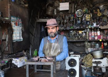 Çaksazekî sobeyan pîşeya bavê xwe ji windabûnê diparêze