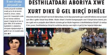 DESTHILATDARÎ ABORIYA XWE XURT DIKE Û GEL BIRÇÎ DIHÊLE