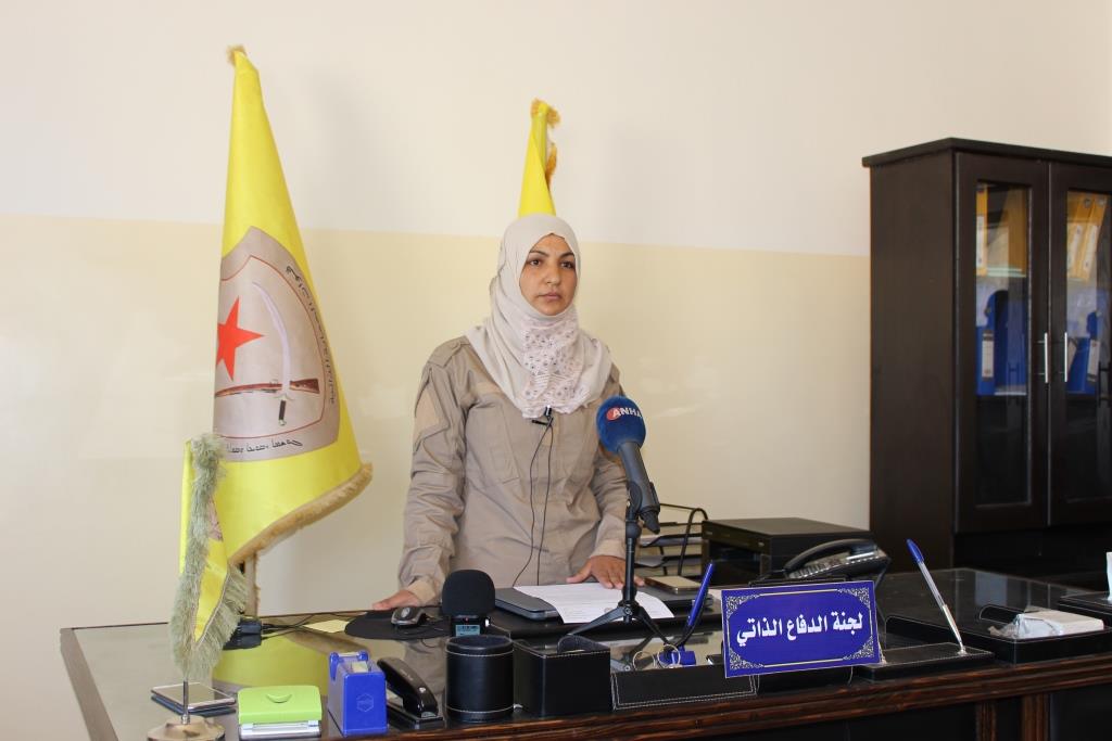 لجنة الحماية والدفاع الذاتي تفتح باب التطويع في الرقة