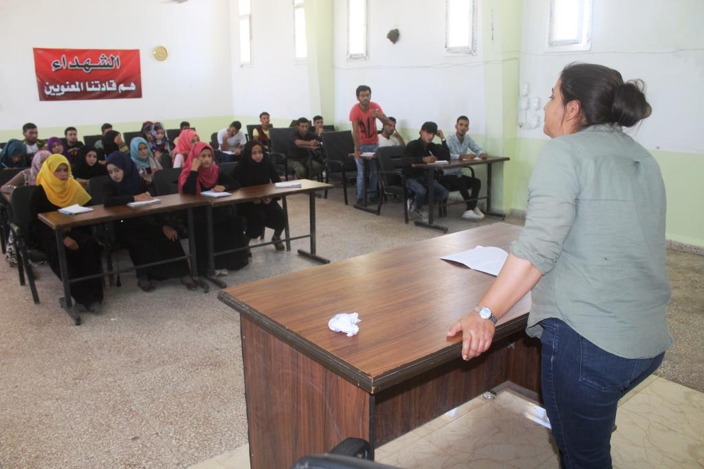 دورات مكثفة لتطوير الفئة الشابة في الرقة