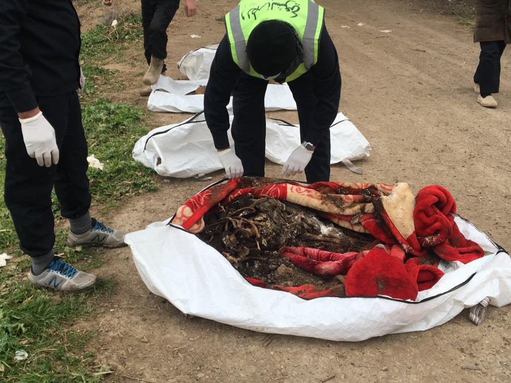 مقبرة جماعية جديدة في الرقة