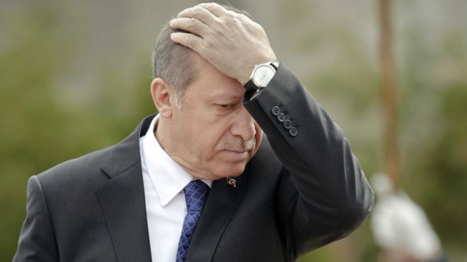 زلّة أردوغان