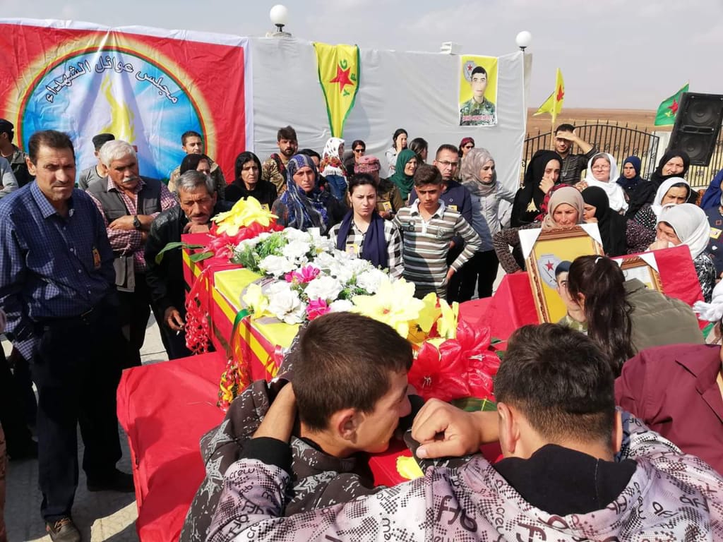 المئات من أهالي تربه سبيه يُشيّعون شهيداً آخر في سبيل مقاومة الكرامة