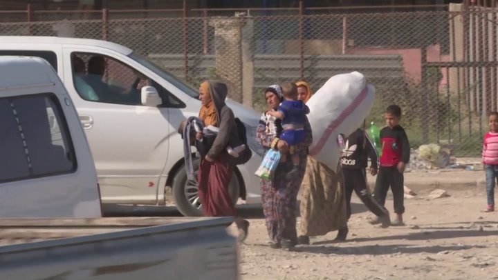 البدء بتجهيز مخيم لاستقبال مهجري كري سبي وسري كانيه