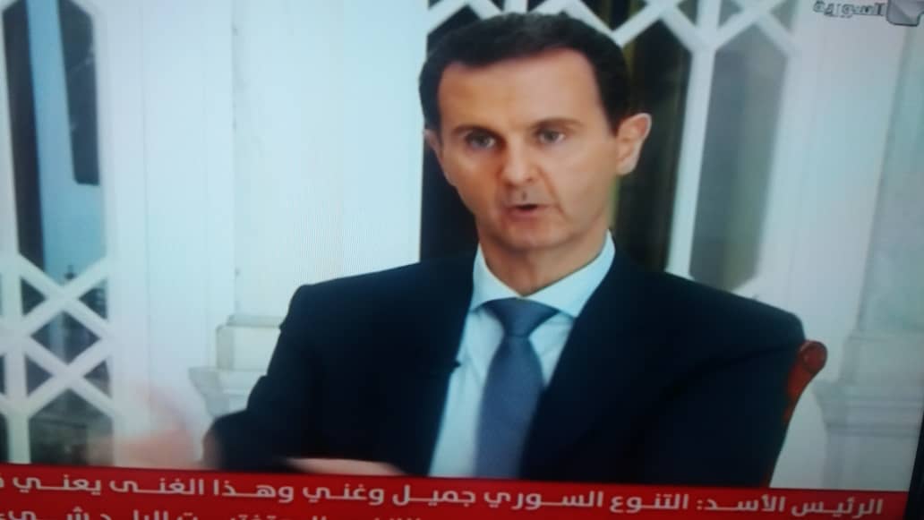 عاااجل : رئيس النظام السوري تسميتي لاردوغان باللص هي وصف وليست شتيمة.وهو فعلا كذلك .و دخول ووجود روسيا في اي مكان يخدمنا ونوافق عليه