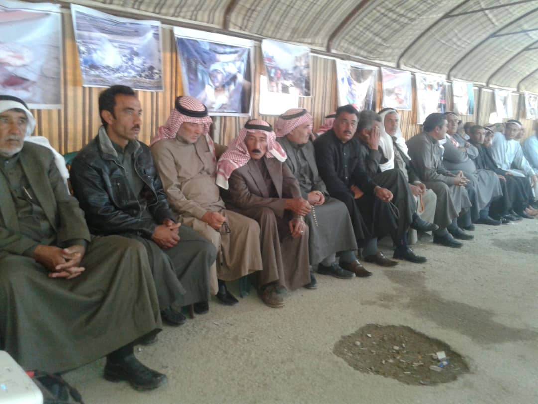 أهالي مجلس تل حوذان، بوحدة أخوة الشعوب، سنواجه الغزو التركي