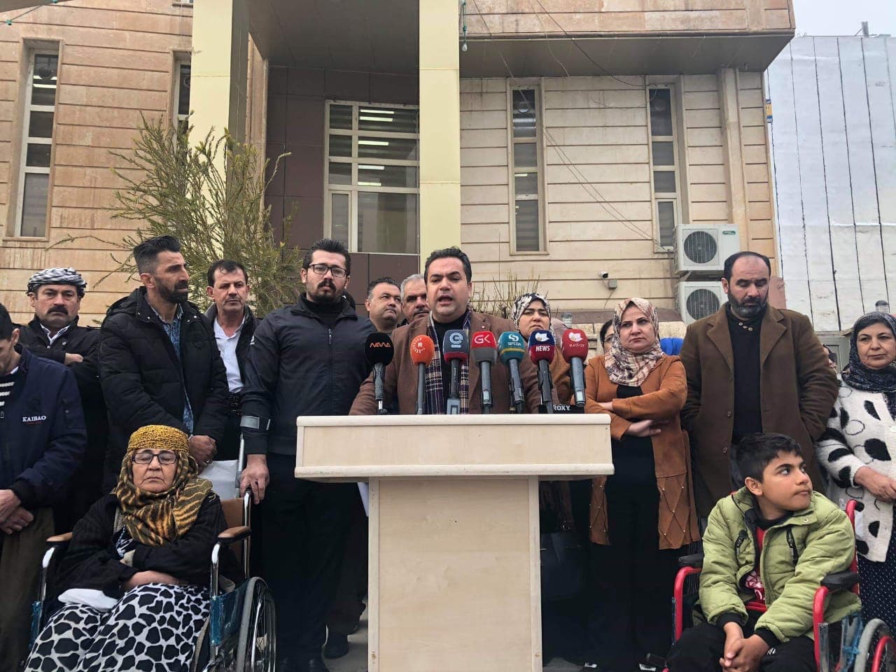 إلى متى سيبقى ذوو الاحتياجات الخاصة بالسليمانية بدون وقود التدفئة؟؟؟