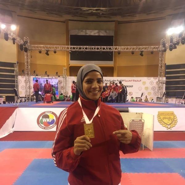 النجمة شيماء أبو اليزيد … لدي فرصة لبلوغ الأولمبياد