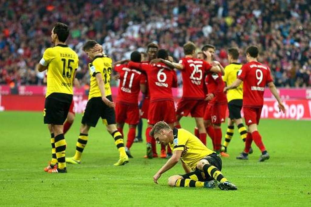 بايرن يُلقن دورتموند درساً في منطقة الجزاء