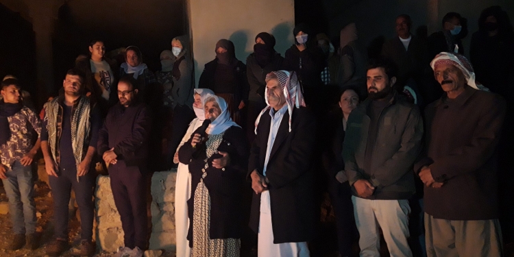 أهالي شنكال يواصلون دعمهم لأسايش إيزيدخان بمواجهة المؤامرات