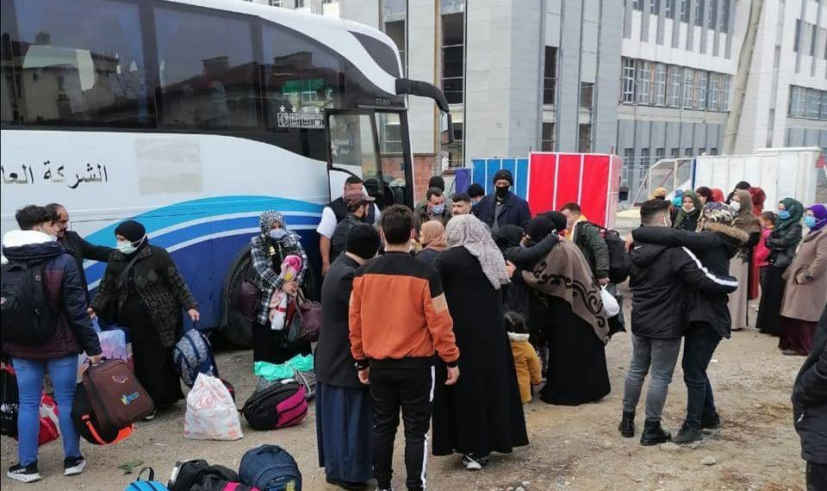 عودة 66 مواطناً من تركيا إلى موطنه العراق
