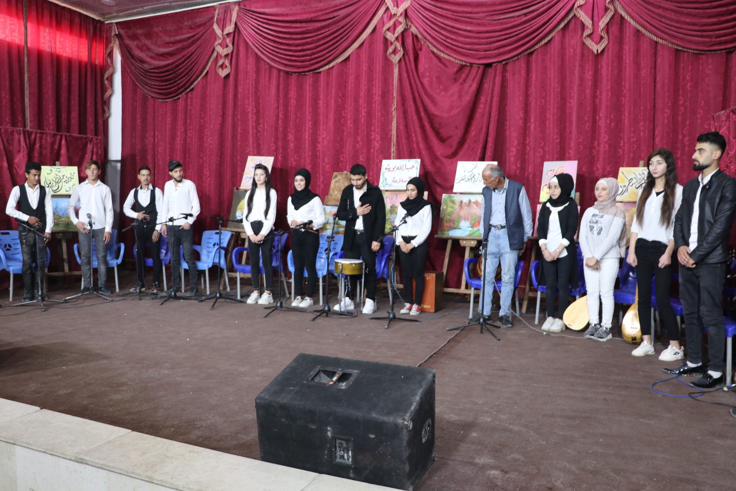 مركز الثقافة والفن في منبج يفيض بإبداع المتخرجين