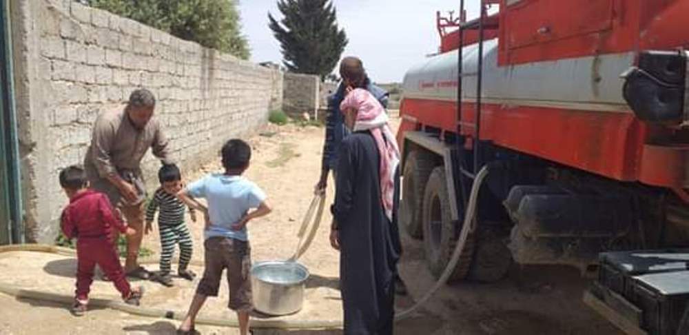 مساعٍ حثيثة لتأمين مياه الشرب للأرياف بعد نقص وانحسار مياه الفرات