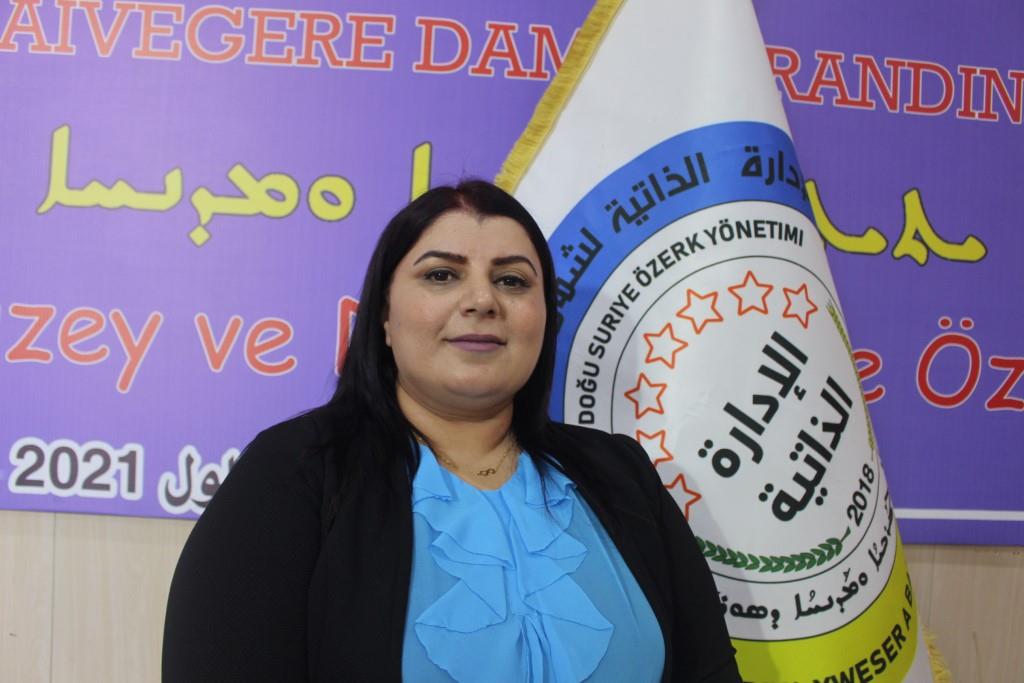 بيريفان خالد: رغم الصعوبات الإدارة الذاتية مستمرة في تحسين الواقع الخدمي بالمنطقة