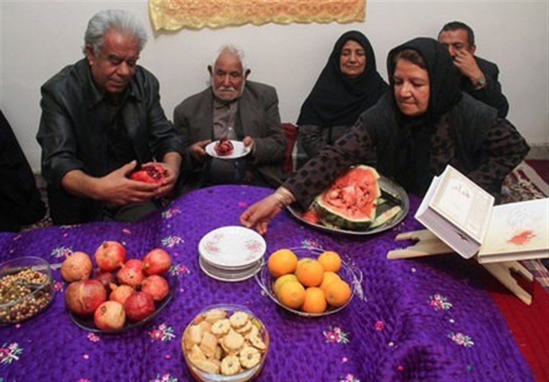 إحياء طقوس ليلة يلدا المقدسة