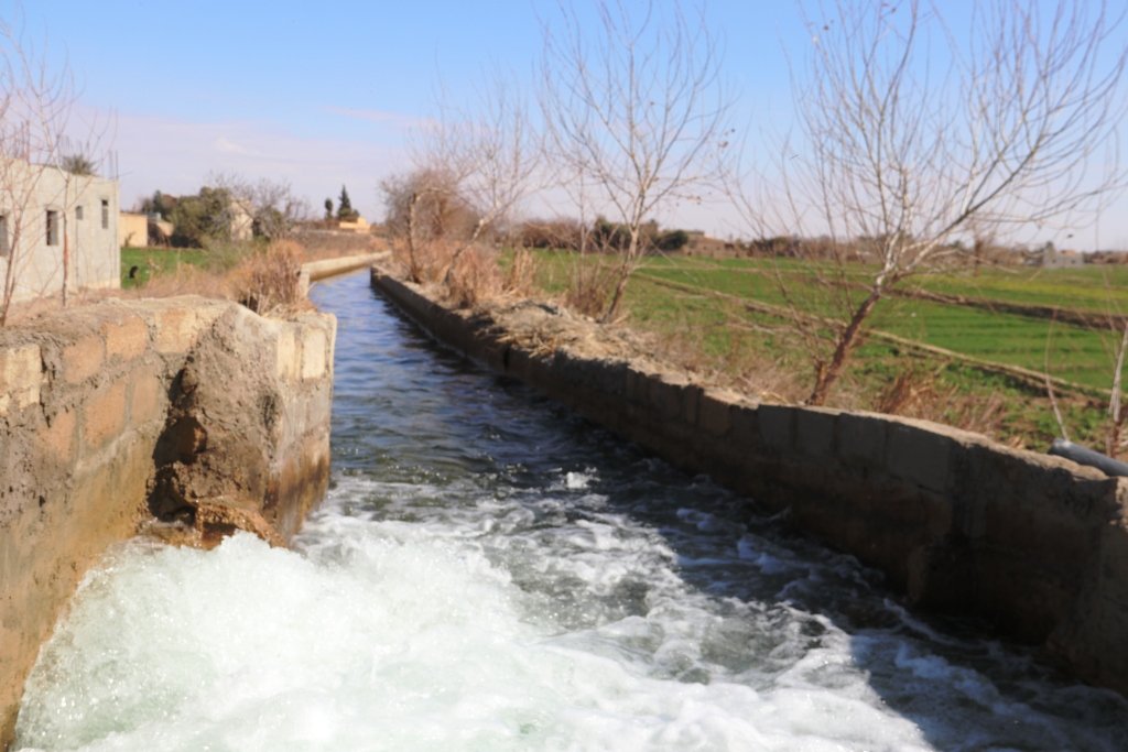 تأمين مياه الري لـ 6500 دونم بريف دير الزور الشرقي