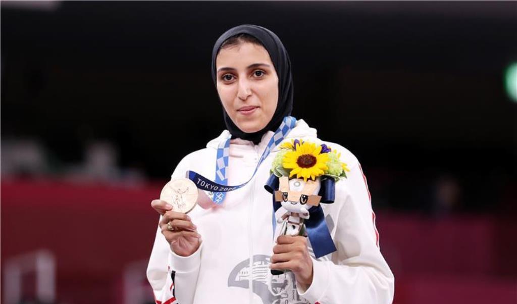 المصرية جيانا فاروق بطلة العالم في الكاراتيه تُعلِن اعتزالها