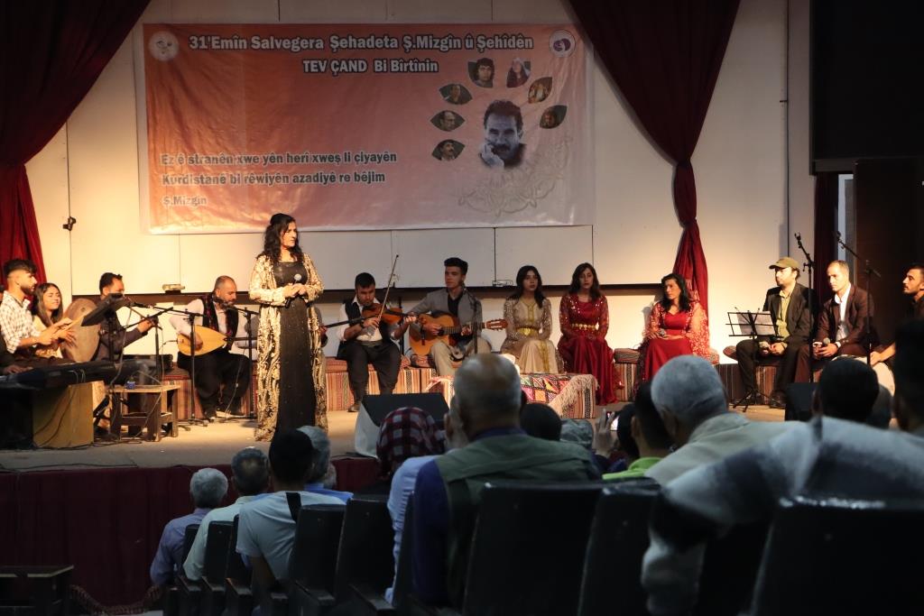 إحياء ذكرى استشهاد الفنانة مزكين في كوباني