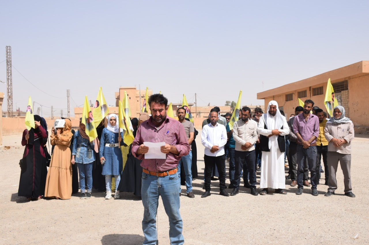 شعوب جنوب الحسكة يطالبون بفرض حظر جوي؛ تفادياً لما حصل في زاخو