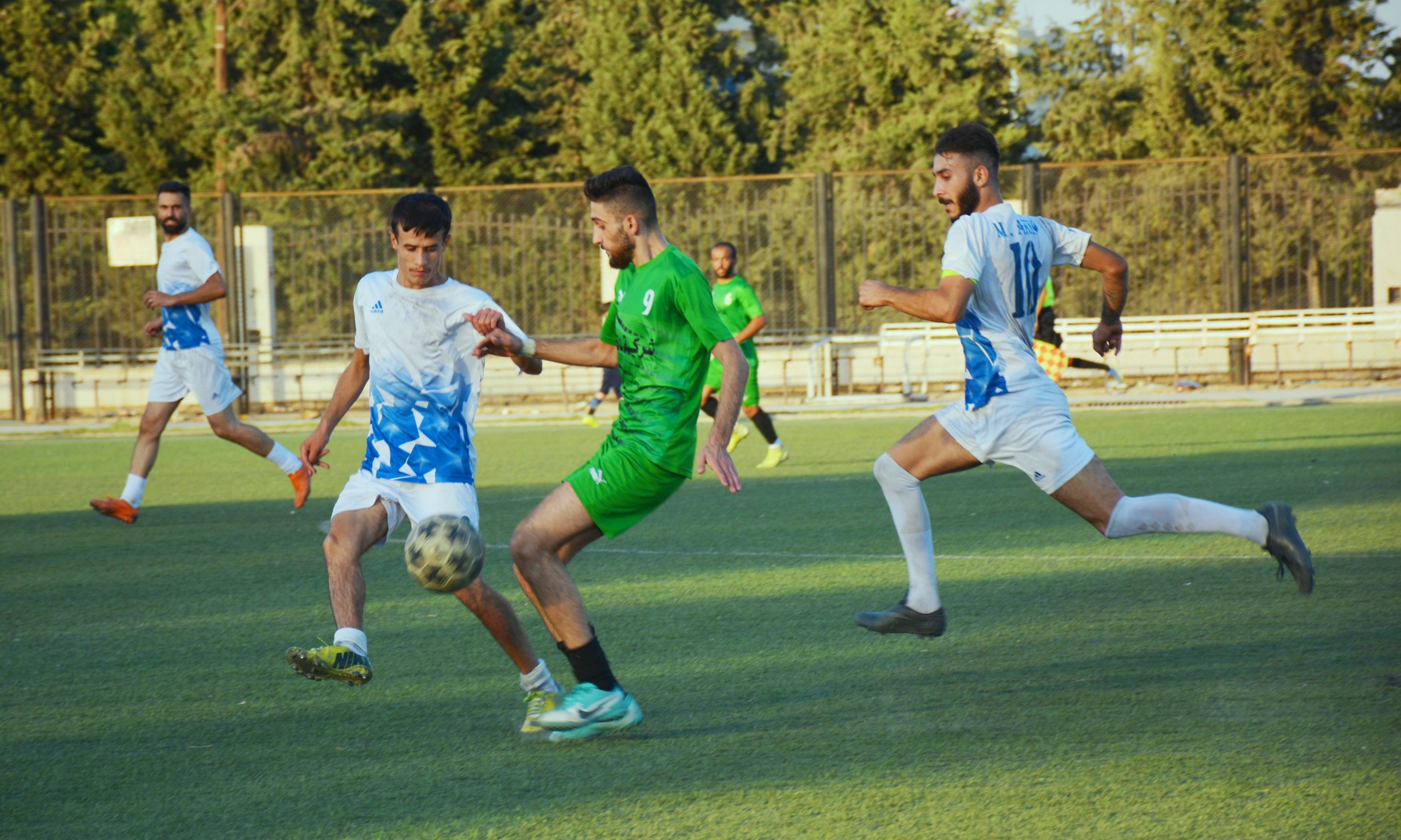 نتائج كبيرة في منافسات المرحلة الثانية من دوري الفرق الشعبية بقامشلو