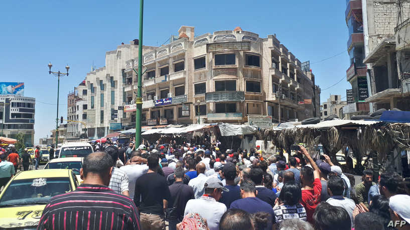 العصيان المدني يعود في السويداء