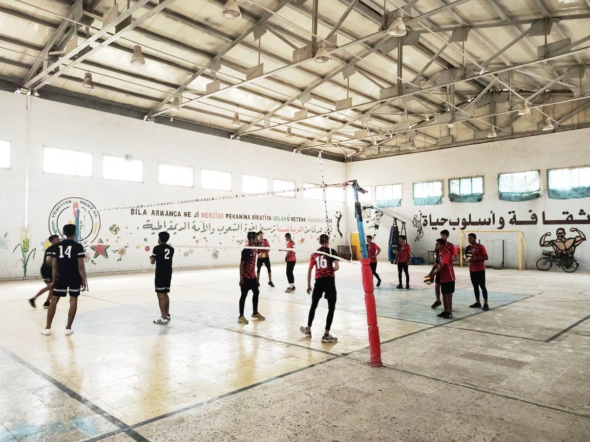 جولة جديدة لدوري الكرة الطائرة في إقليم الجزيرة