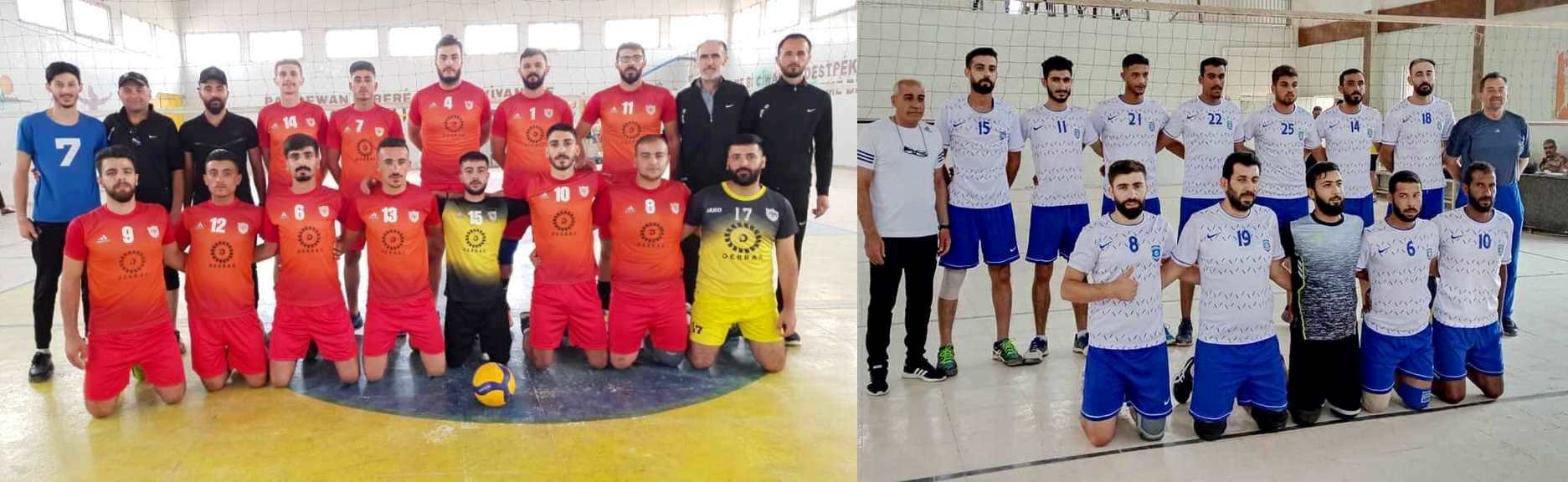 الأسايش وسردم يتصدران مرحلة ذهاب دوري الكرة الطائرة للرجال