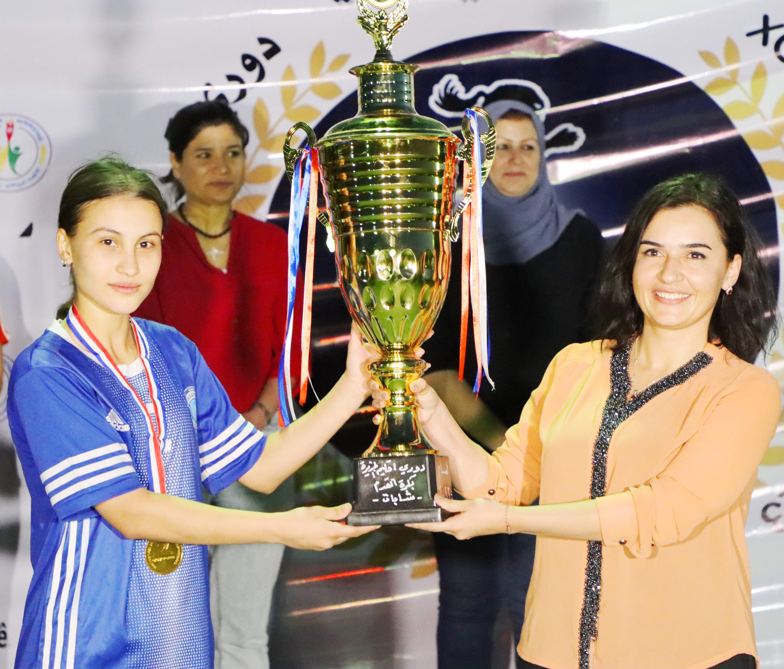 بالعلامة الكاملة شابات الآسايش يتوّجنَ بلقب دوري إقليم الجزيرة