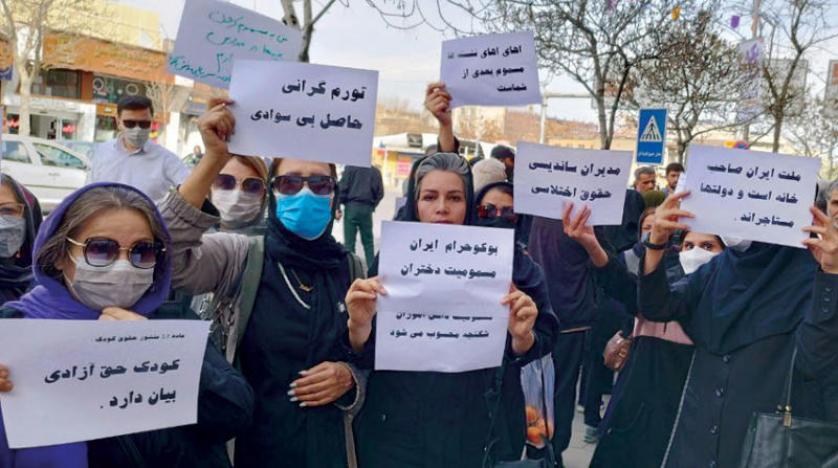 قمع النظام الإيراني لم يقف حائلاً أمام مقاومة المرأة