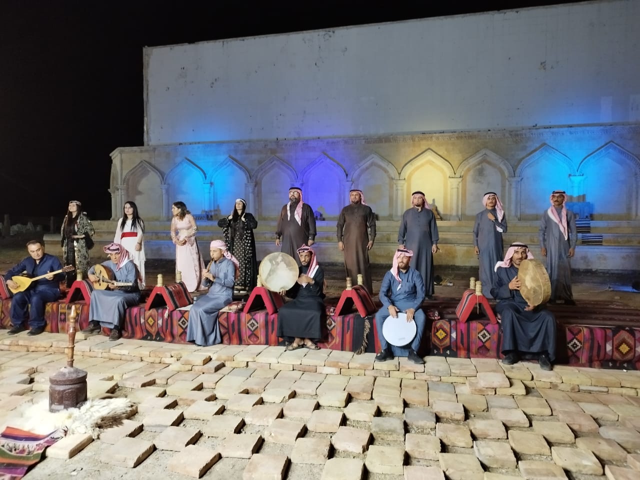 لجنة الثقافة والآثار في الرقة تنهي عملها الغنائي “قسماً” الوطني