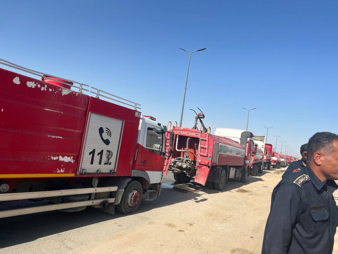 قامشلو تُرسِل 40 صهريجاً من المياه إلى الحسكة