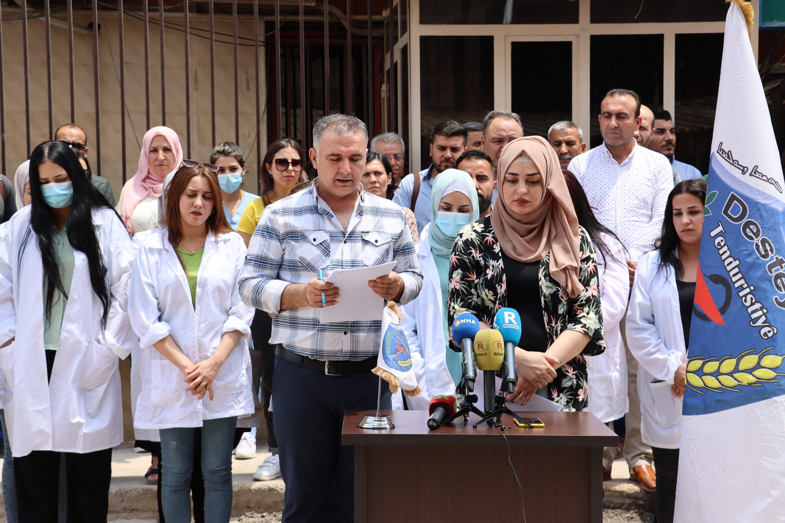 هيئة الصحة تُدين ممارسات الاحتلال التركي بحق القائد عبد الله أوجلان