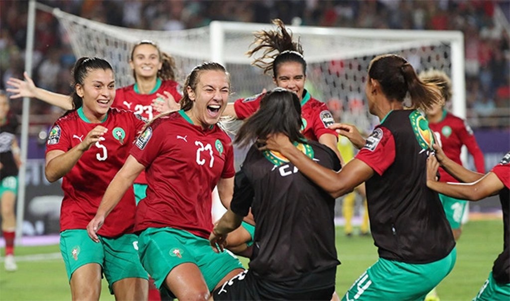 سيدات المغرب لكرة القدم يدخلنَ التاريخ