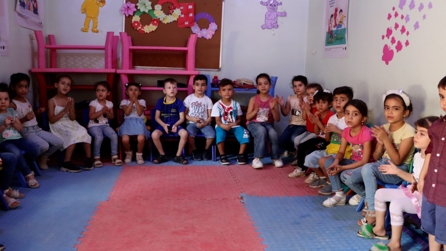 سلسلة مراكز “أهلاً سمسم” مستمرة بتنمية مهارات الأطفال العقلية والجسدية