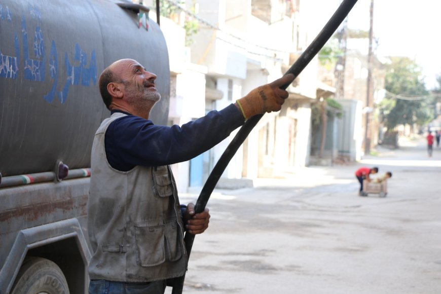 مئة لتر فقط من مازوت التدفئة لأهالي حلب والأسباب الحصار والقصف التركي