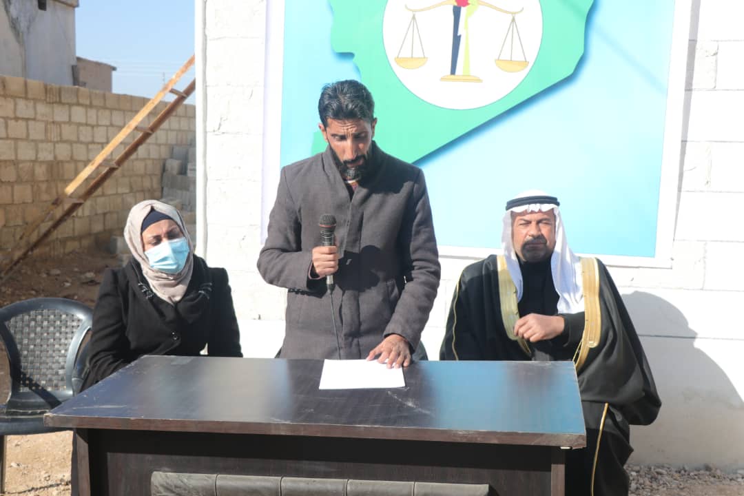 حزب حركة العدالة المدنية في مؤتمره التأسيسي يدين العدوان التركي على المنطقة ويدعو المجتمع الدولي للقيام بمسؤولياته