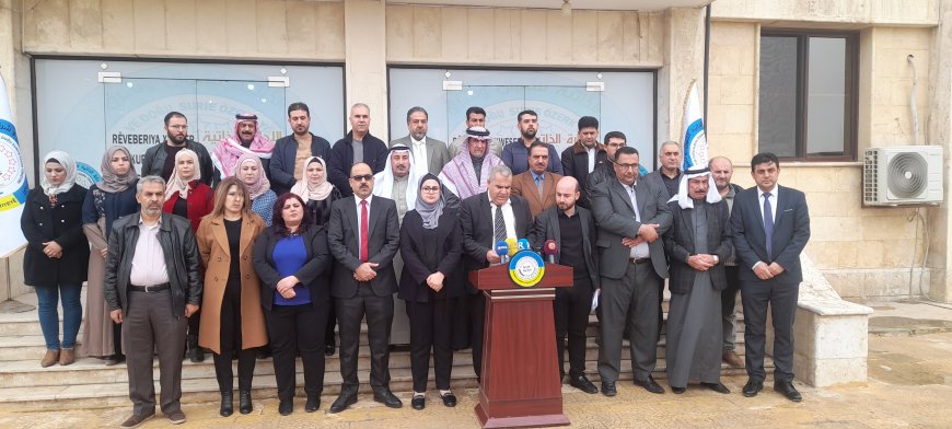 أحمد الغدير: ميثاق العقد الاجتماعي ضمانة حقوق شعوب إقليم شمال وشرق سوريا
