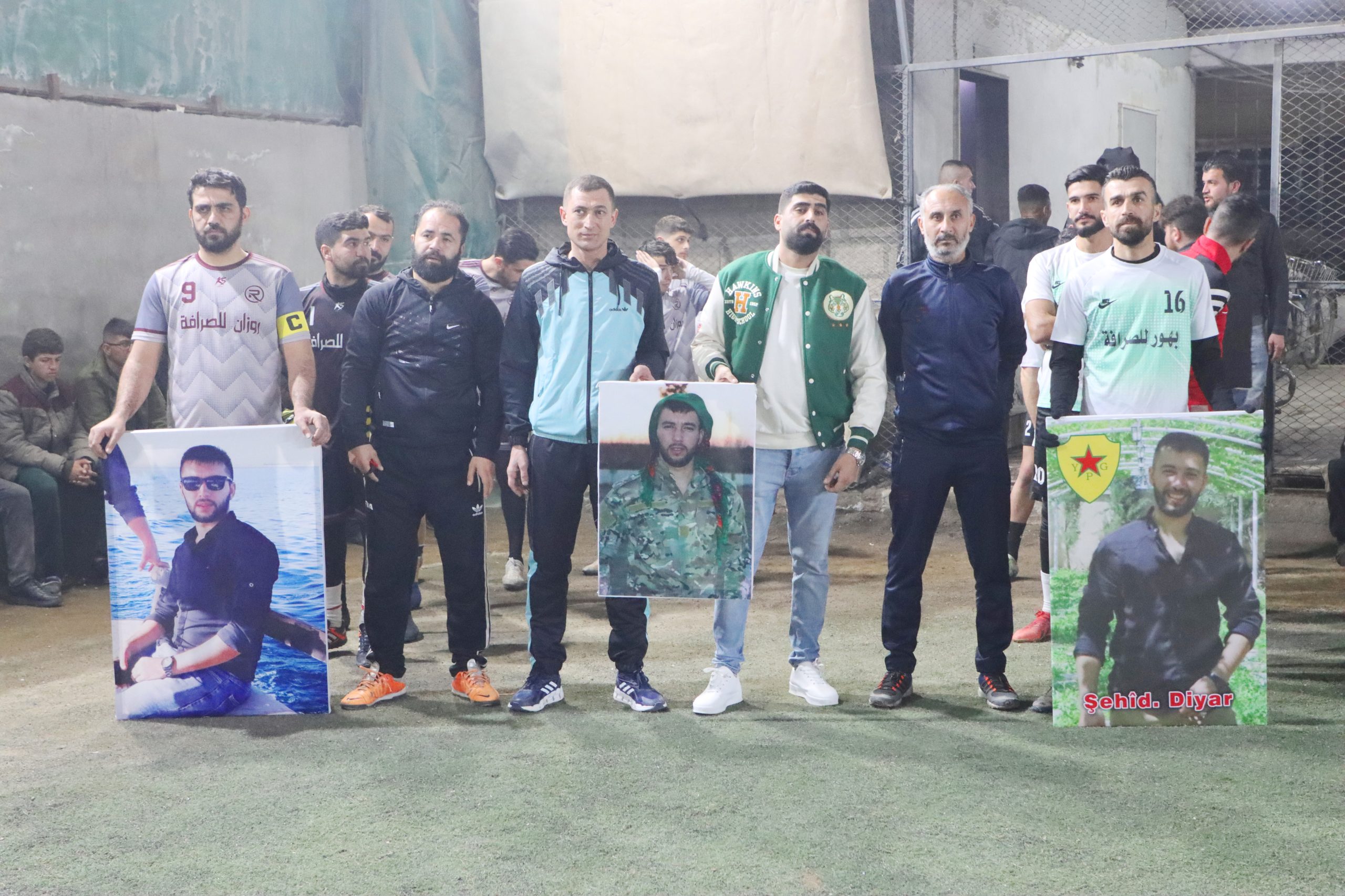 دورة كروية باسم الشهيد “ديار شورش” بمدينة قامشلو