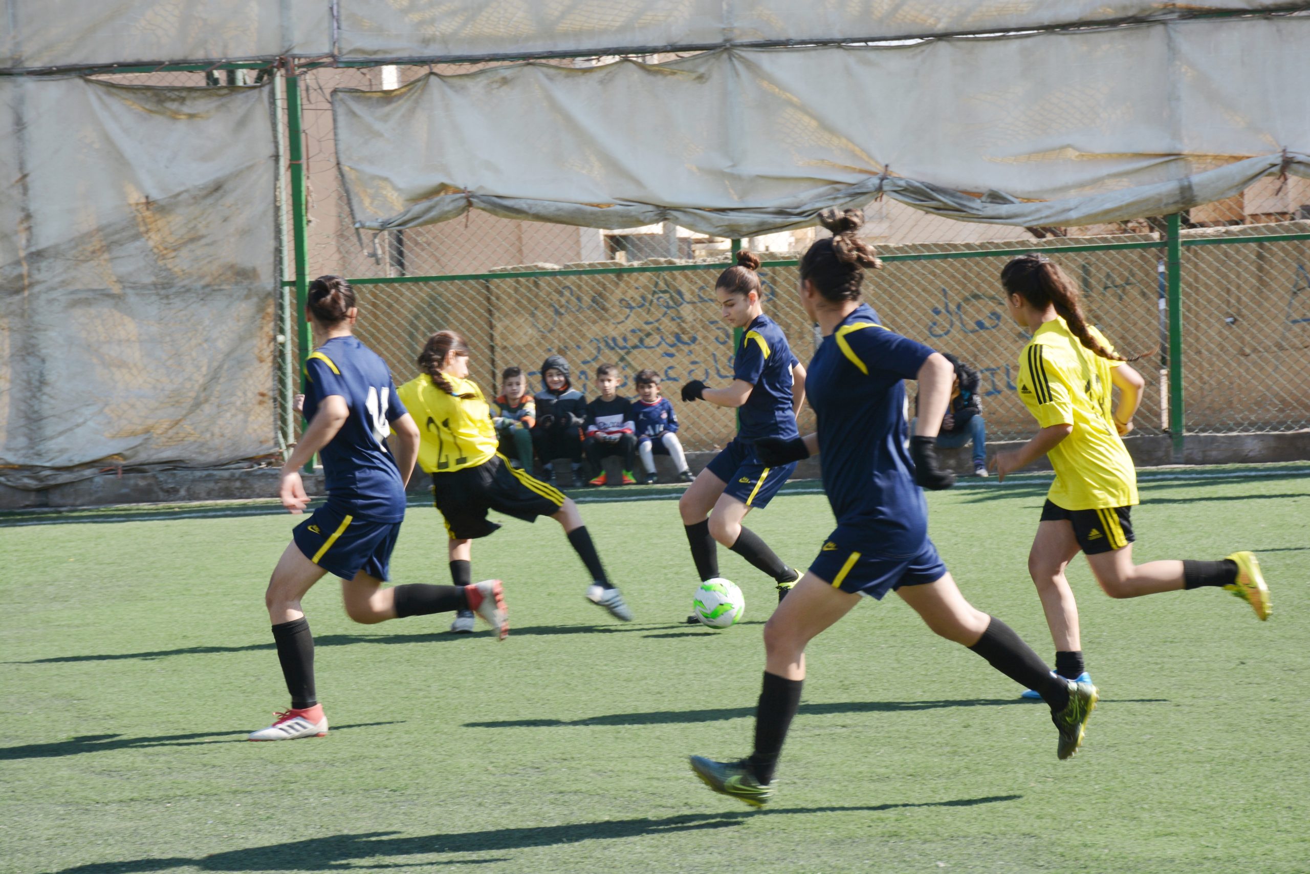 دورة تنشيطية للسيدات لكرة القدم في مقاطعة الجزيرة