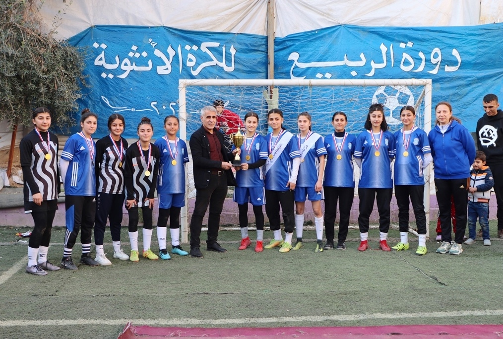 سيدات الآساييش يتوّجنَ بلقب دورة الربيع