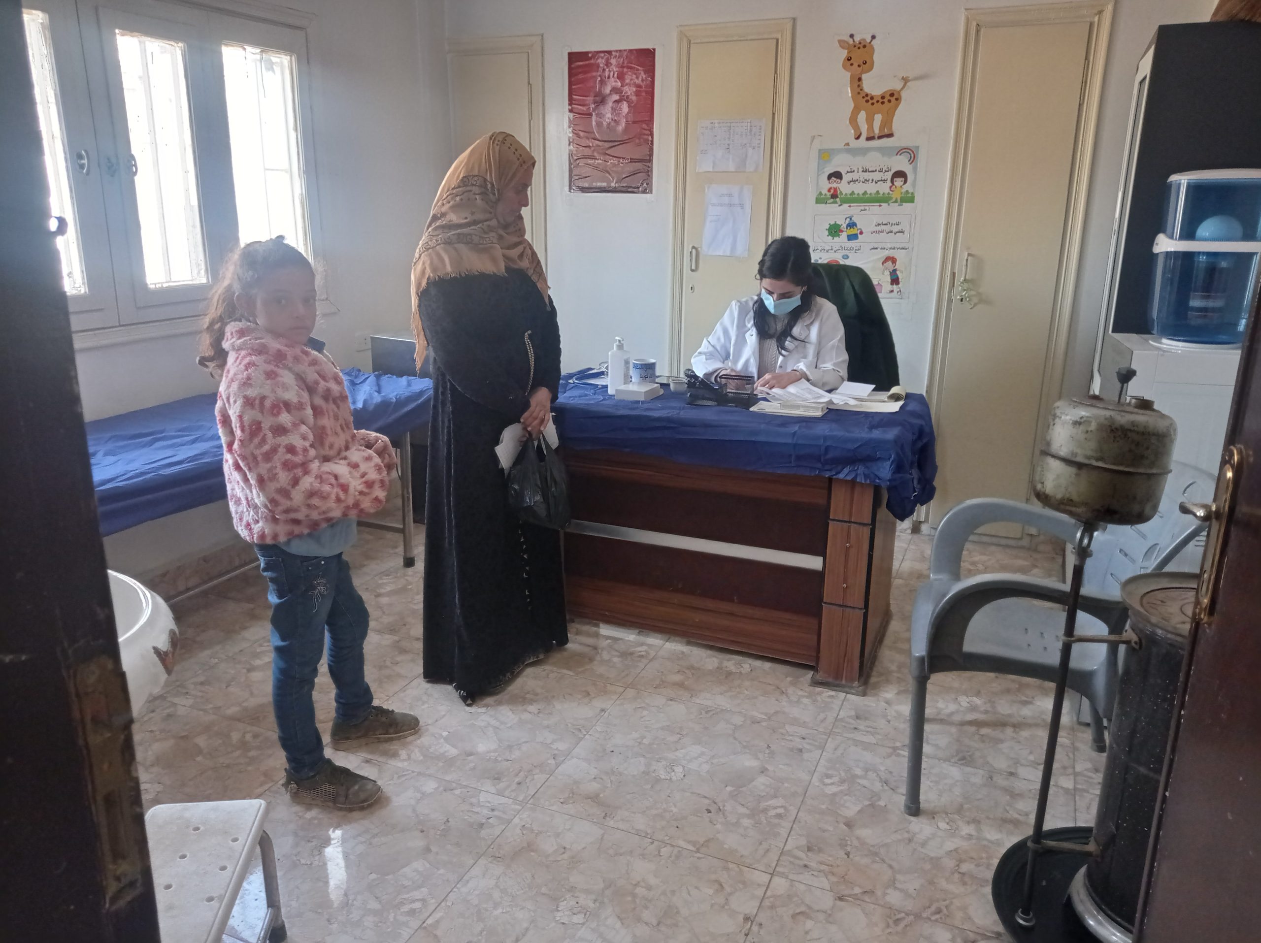 واقع العمل والخدمات الطبية المقدمة في عيادات مستوصف الكلاسة الصحي