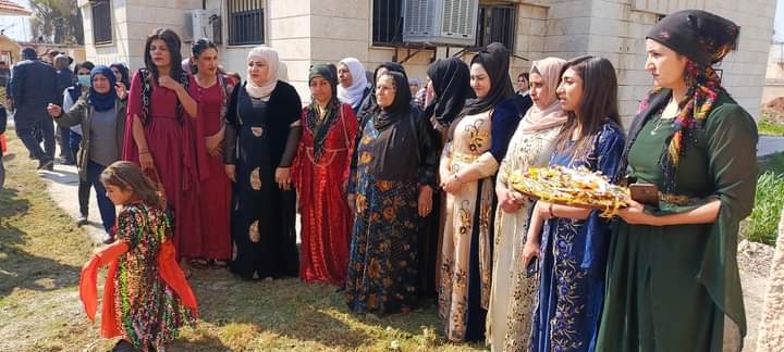 نساء جل آغا يشاركن بفعالياتهن لاستقبال اليوم العالمي للمرأة